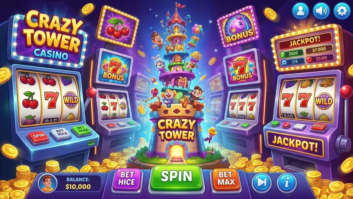 Gry kasynowe Crazy Tower